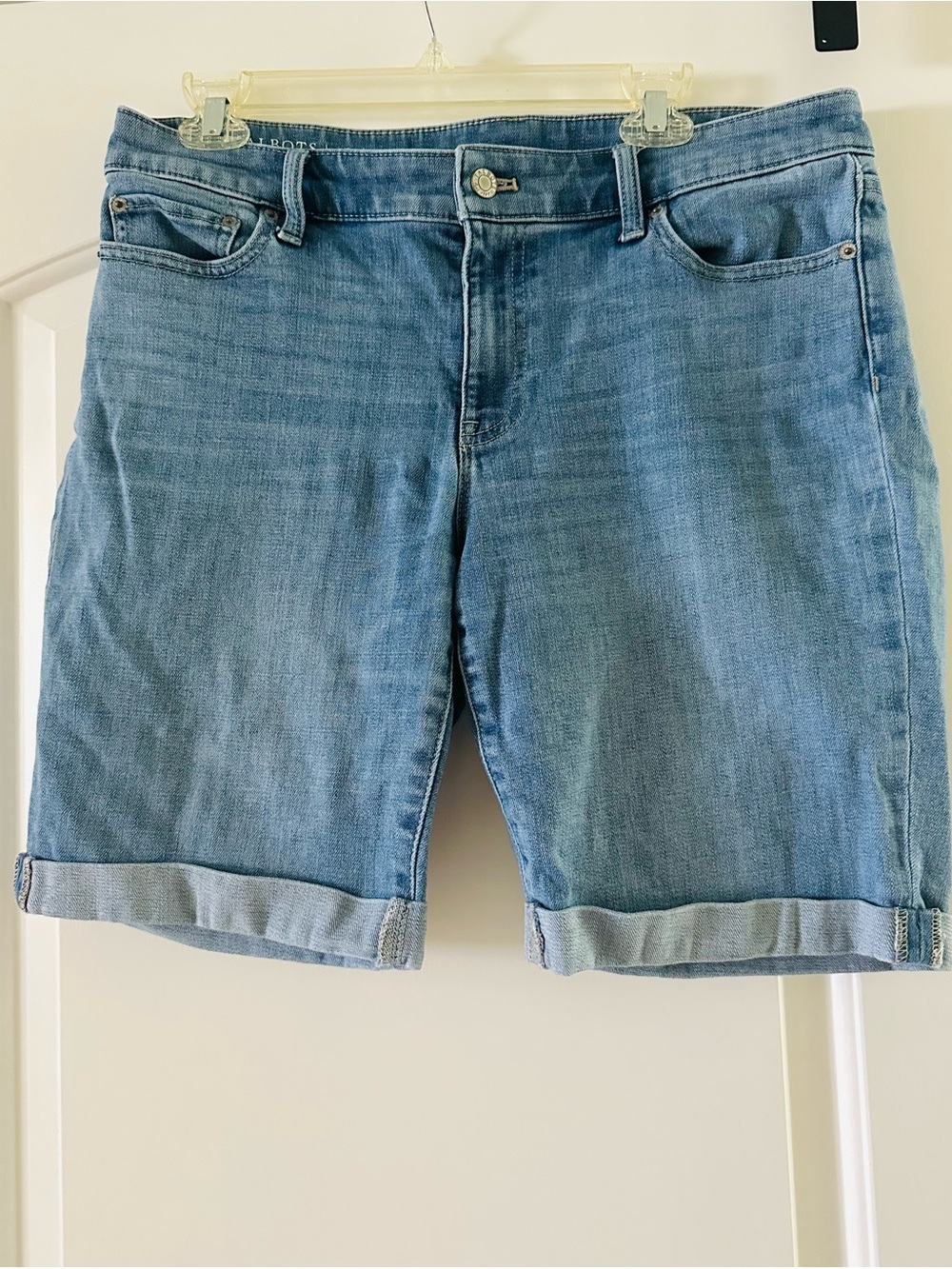 Talbots  Blue Denim Jean Shorts